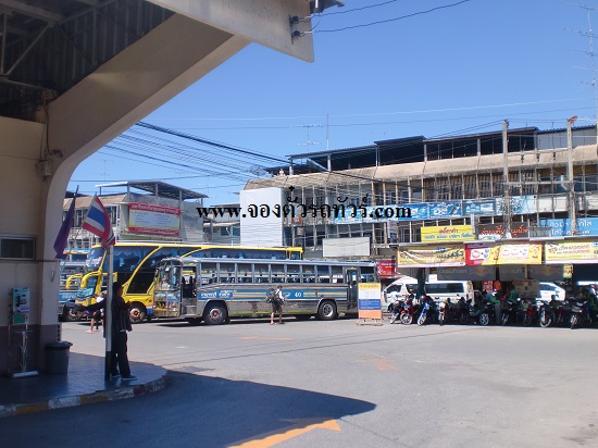 รถบัสวิ่งระหว่างอำเภอ สถานีขนส่งกาญจนบุรี